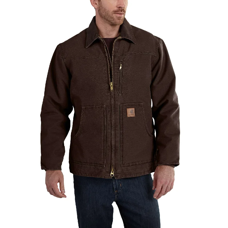 Men coats with a quick - drying feature for active lifestylesSandstone Ridge Coat / Sherpa Lined Men coats with a quick - drying feature for active lifestylesSandstone Ridge Coat / Sherpa Lined