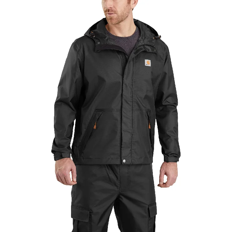Men coats with a water - resistant finish for light rain and splashesStorm Defender® Loose Fit Midweight Jacket