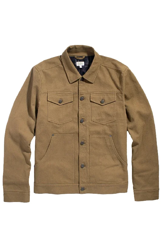 THE BURL JACKET Warm Olive