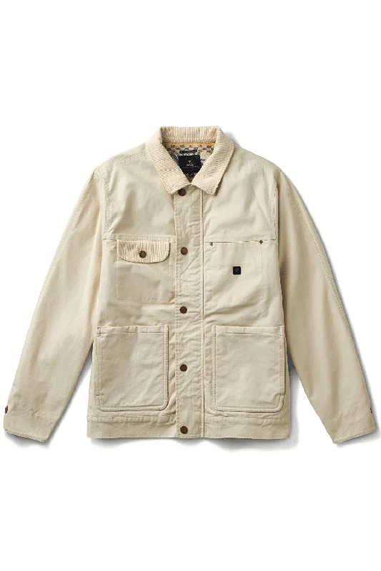 Men vest with a mandarin collar for a sophisticated appearanceTHE DECKHAND JACKET