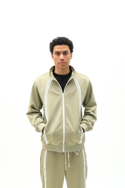 Sports Icon Tracksuit Jacket Beige