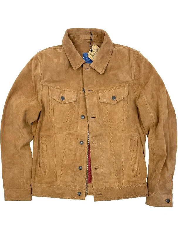 Men leather denim jackets with a combination of leather and denim for a unique hybrid styleWilde Suede Jacket 4086 Men leather denim jackets with a combination of leather and denim for a unique hybrid styleWilde Suede Jacket 4086