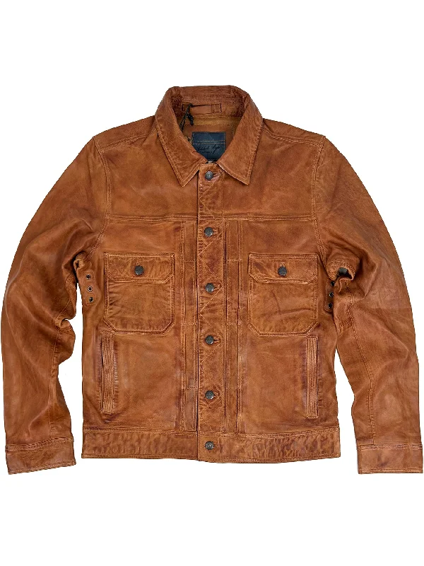 Men leather hunting jackets with a camouflage - printed leather for outdoor pursuitsWinslow Leather Jacket 4160 Men leather hunting jackets with a camouflage - printed leather for outdoor pursuitsWinslow Leather Jacket 4160