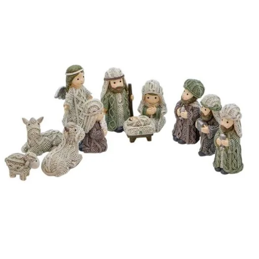 Tweed men waistcoats with a traditional herringbone pattern for a classic lookBridgets of Erin Aran 11 Piece Nativity Scene Set Tweed men waistcoats with a traditional herringbone pattern for a classic lookBridgets of Erin Aran 11 Piece Nativity Scene Set