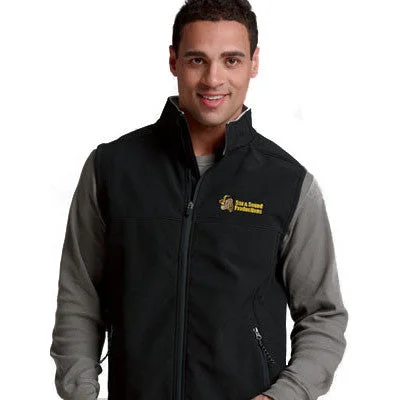 Quilted men waistcoats filled with down for winter warmthCharles River Men's Soft Shell Vest Quilted men waistcoats filled with down for winter warmthCharles River Men's Soft Shell Vest