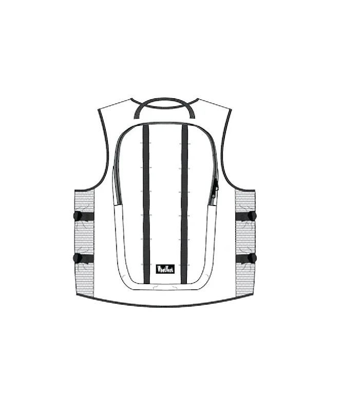 Leather men vest with studded details for a biker lookGrom (Child) Custom WhatVest