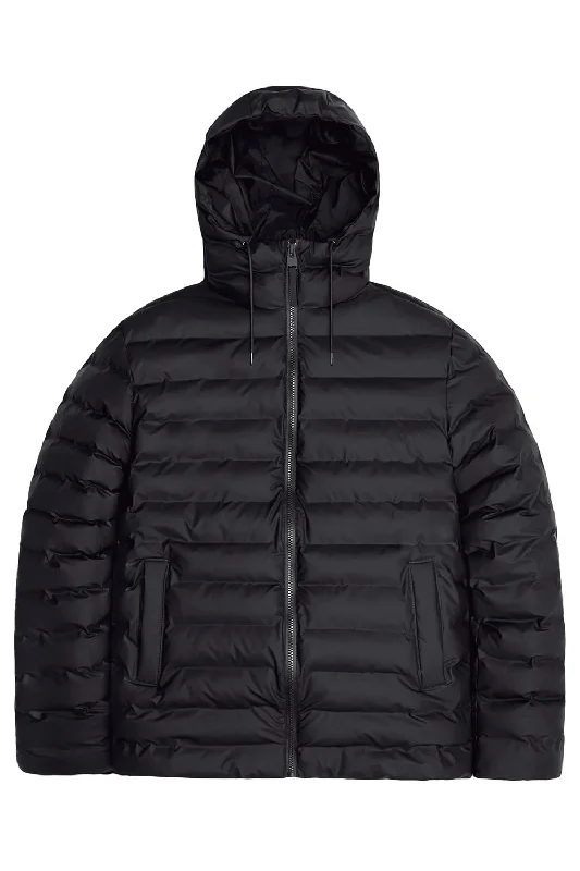 Lightweight men vest made from recycled materials for eco - conscious consumersLOHJA PUFFER JACKET Black Lightweight men vest made from recycled materials for eco - conscious consumersLOHJA PUFFER JACKET Black