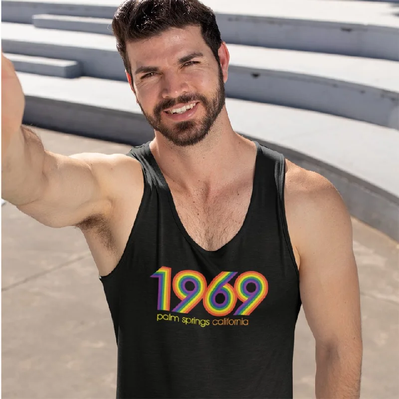 1969 Unisex Tank Top - Black