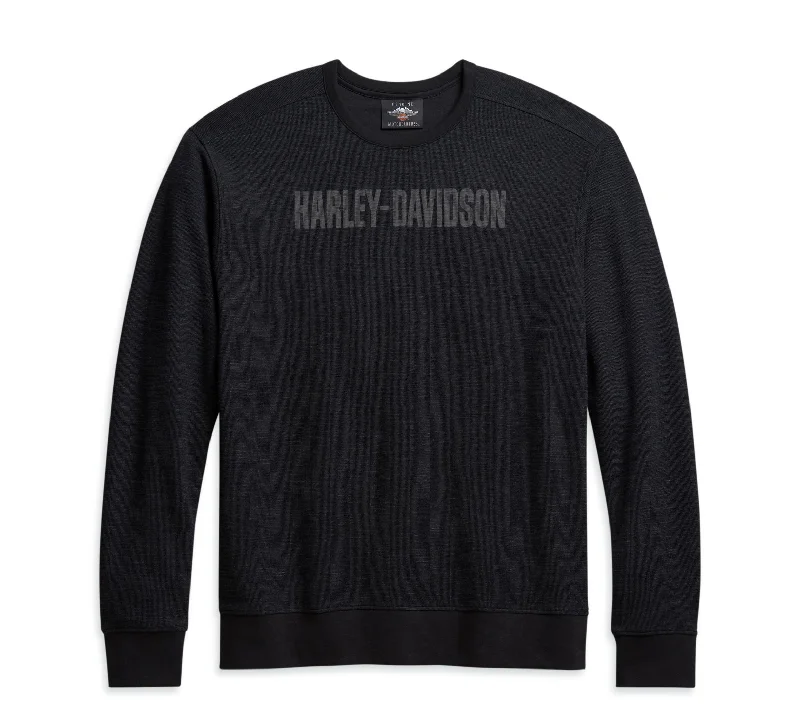 Men's long sleeve fleece - lined shirts for extreme cold weather96254-21VM Men's Textured Pullover Men's long sleeve fleece - lined shirts for extreme cold weather96254-21VM Men's Textured Pullover