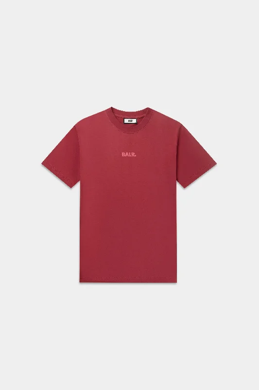 BALR. Stadium Regular Fit T-Shirt Tibetian Red