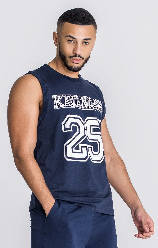 mens tank tops with built-in brasBlue GK25 Vest