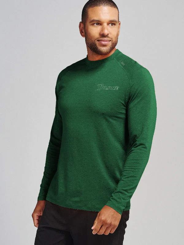 Men's long sleeve flannel plaid shirts with a classic rustic lookCarrollton Long Sleeve Fitness T-Shirt - Tulane Men's long sleeve flannel plaid shirts with a classic rustic lookCarrollton Long Sleeve Fitness T-Shirt - Tulane