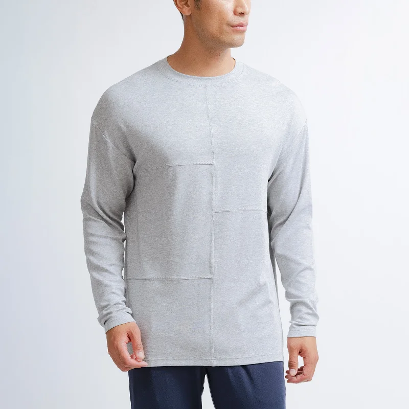 Men's waterproof long sleeve rain shirts for outdoor hiking in the rainSilktouch*2 TENCEL™ Modal Air Round Neck Top Men's waterproof long sleeve rain shirts for outdoor hiking in the rainSilktouch*2 TENCEL™ Modal Air Round Neck Top