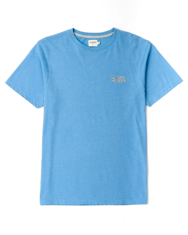 Men's smart - casual checkered t - shirts for semi - formal occasionsSaltrock Original - Mens Short Sleeve T-Shirt - Light Blue Men's smart - casual checkered t - shirts for semi - formal occasionsSaltrock Original - Mens Short Sleeve T-Shirt - Light Blue