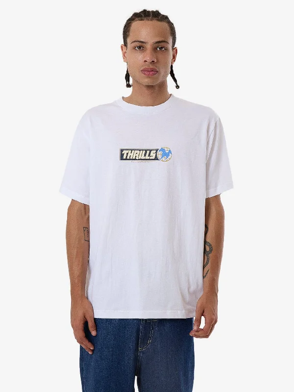 men's tank tops for gym wearEspecial Merch Fit Tee - White