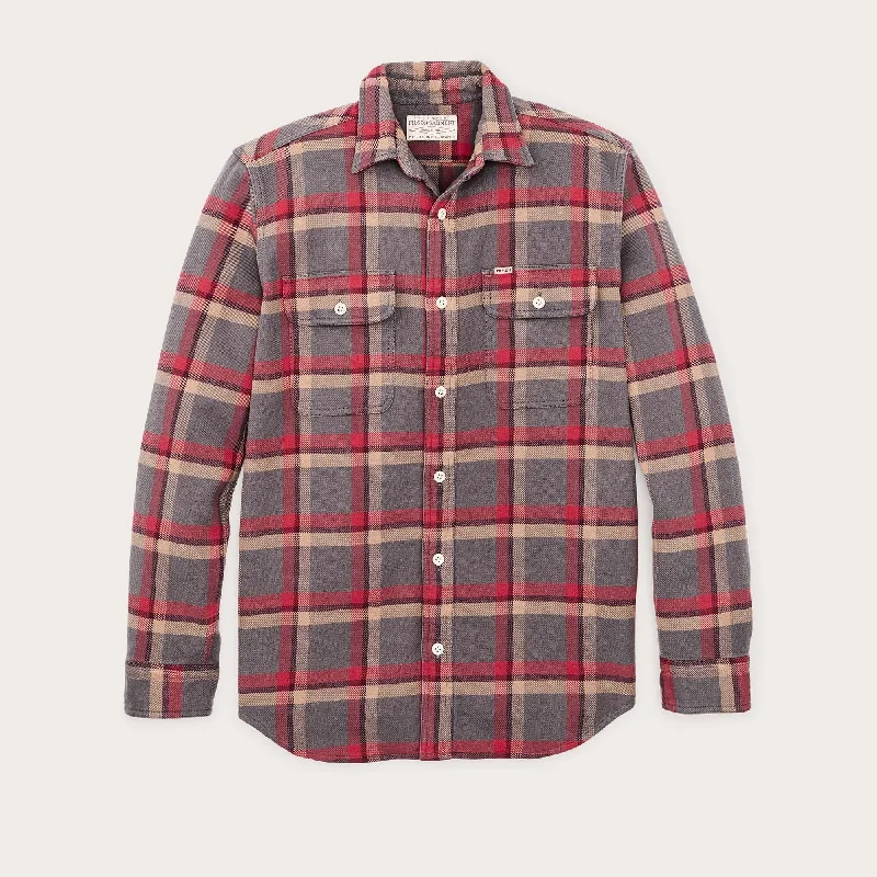 VINTAGE FLANNEL WORK SHIRT