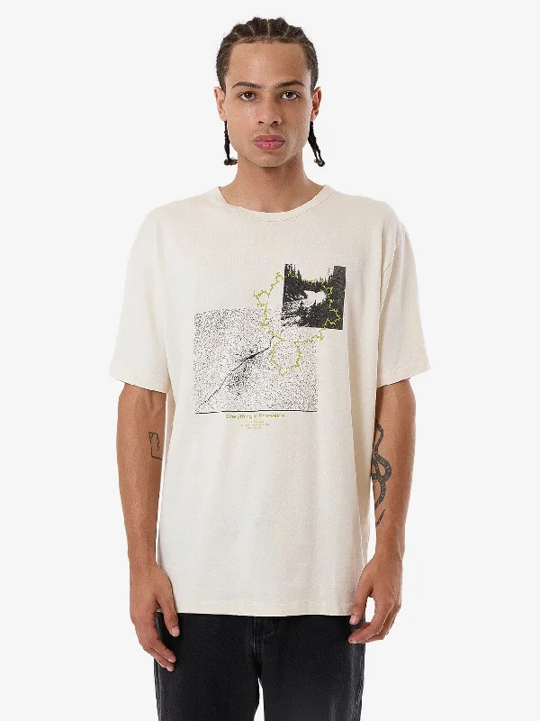 men's tank tops for festival fashionHemp Transformation Merch Fit Tee - Unbleached