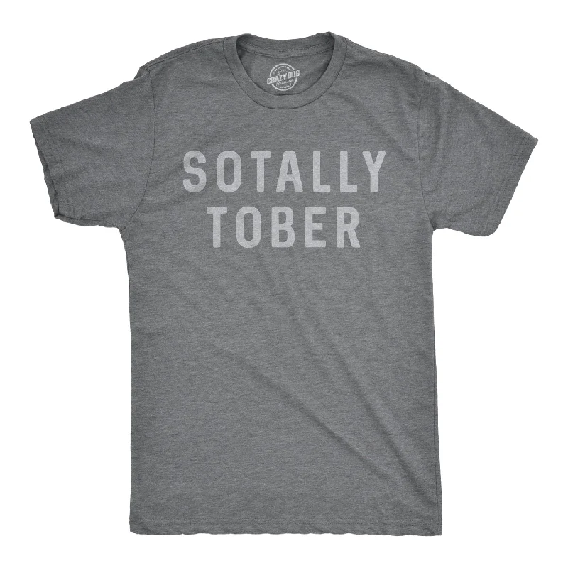 Men's eco - friendly recycled t - shirts for sustainable fashion choicesSotally Tober Men's T Shirt