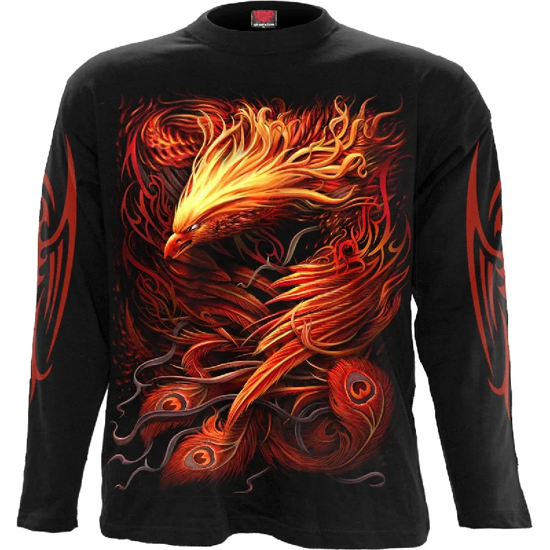 PHOENIX ARISEN - Longsleeve T-Shirt Black