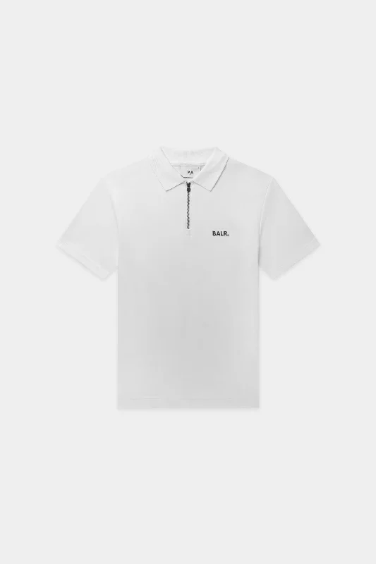 Q-Series Regular Fit Polo Shirt Bright White