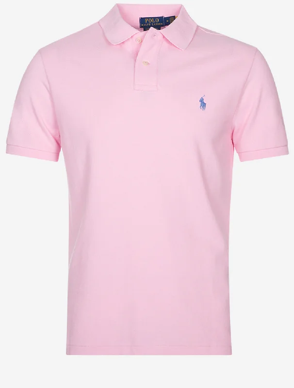 Men's formal - style silk blend polo shirts for special occasionsMesh Polo Shirt Carmel Pink Men's formal - style silk blend polo shirts for special occasionsMesh Polo Shirt Carmel Pink