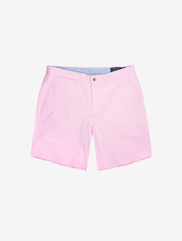 Men's two - tone stripe polo shirts with a preppy styleBedford Shorts Pink