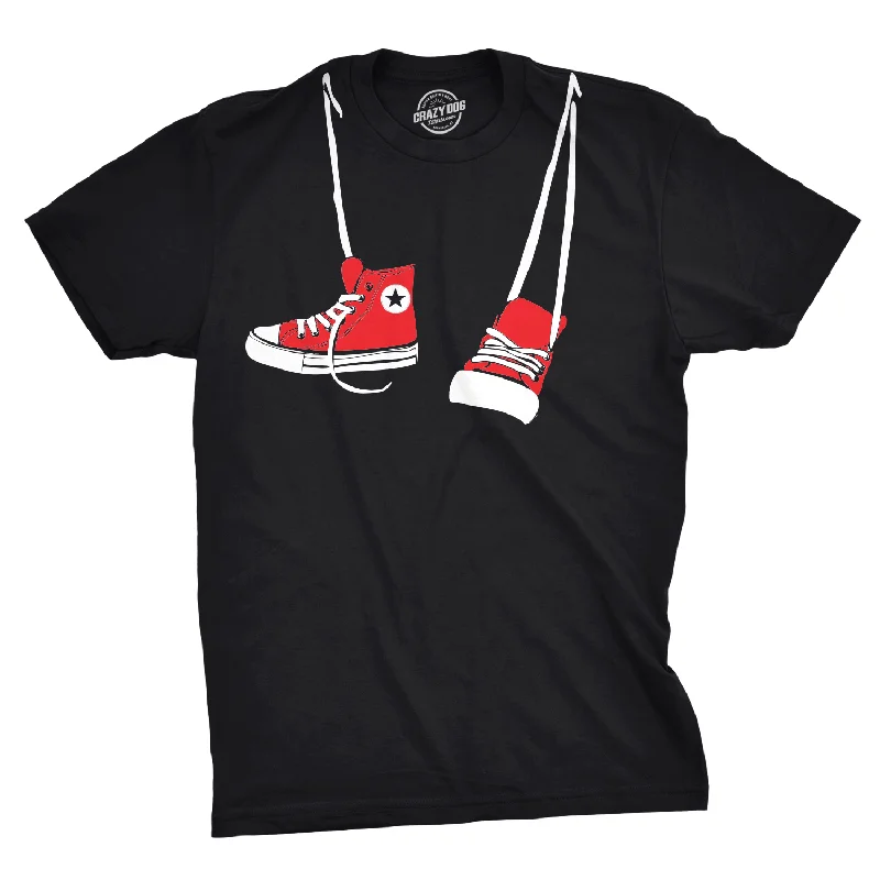 Men's plus - size pocket t - shirts with a classic lookShoes Around The Neck Men's T Shirt