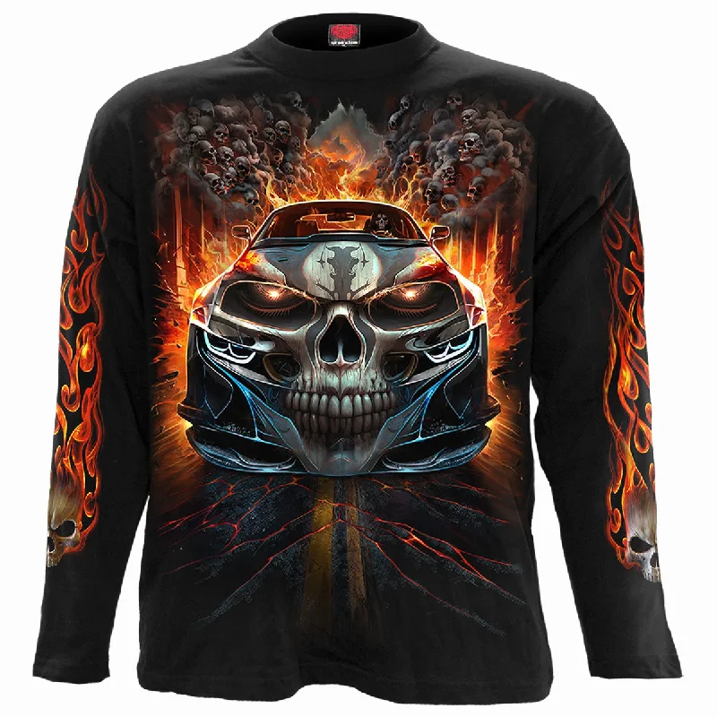 SPEED FREAK - Longsleeve T-Shirt Black