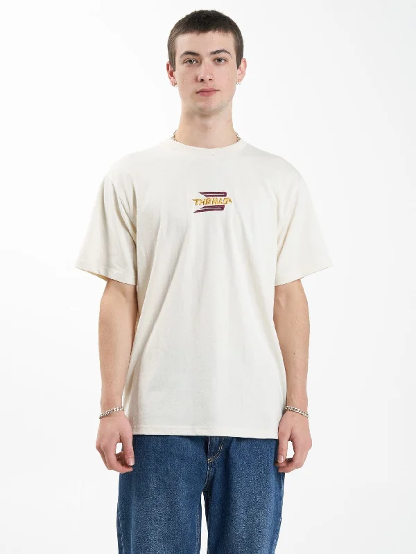 stylish tank tops for menSteadfast Merch Fit Tee - Unbleached