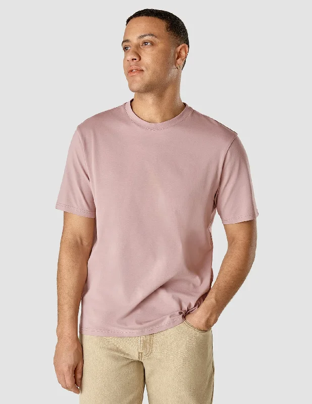 Men's reversible polo shirts with two different looksSupima T-Shirt Box Fit Dusty Lilac