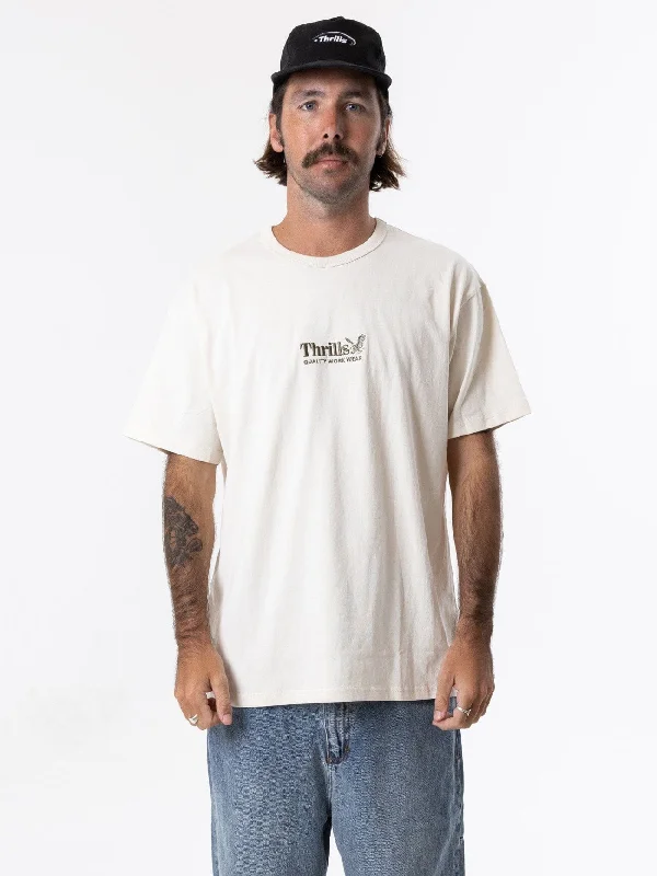 men's tank tops with reflective detailsThrills Workwear Embro Box Fit Tee - Heritage White men's tank tops with reflective detailsThrills Workwear Embro Box Fit Tee - Heritage White