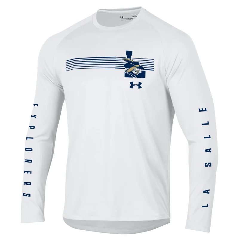 Men's button - front long sleeve Henley shirts with a casual charmUA Tech Tee Shirt Long Sleeve Men's button - front long sleeve Henley shirts with a casual charmUA Tech Tee Shirt Long Sleeve