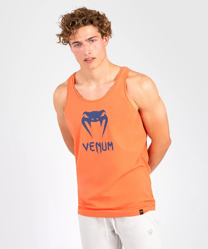 Venum Classic Tank Top - Orange/Navy Blue