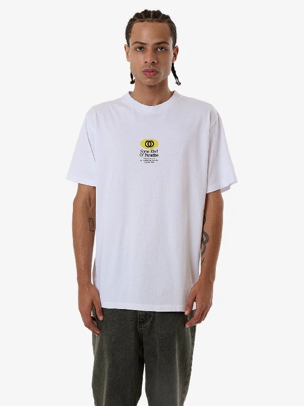 Where We Are Now Merch Fit Tee - White