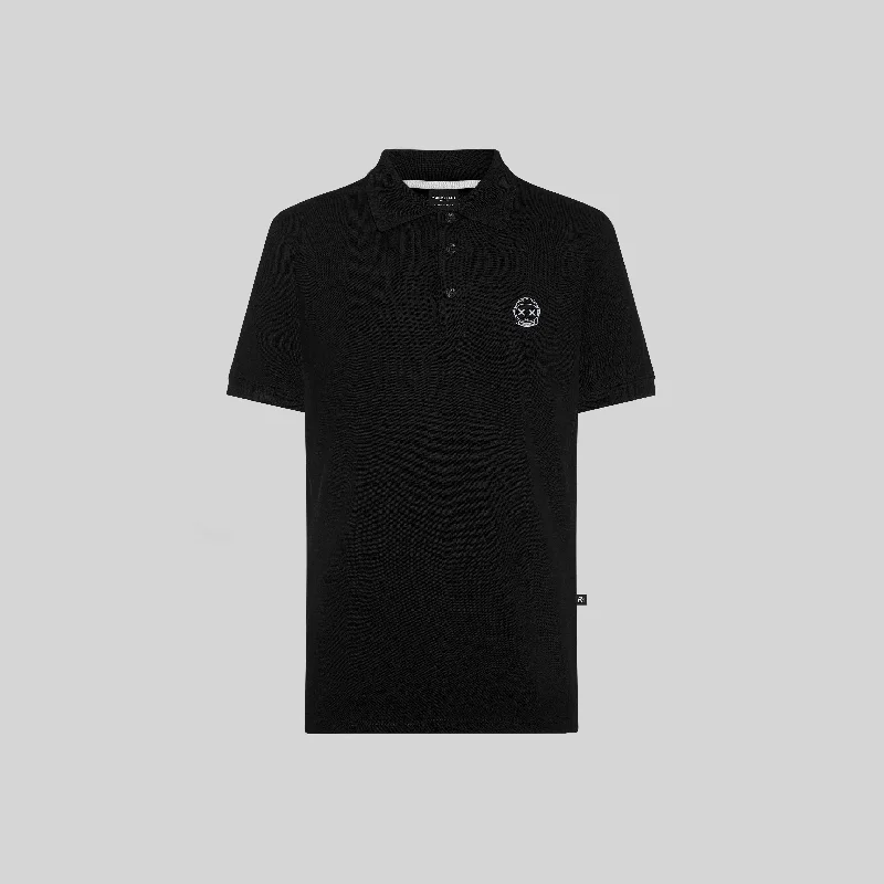 Men's budget - friendly basic polo shirts in multiple colorsXRESO BLACK POLO