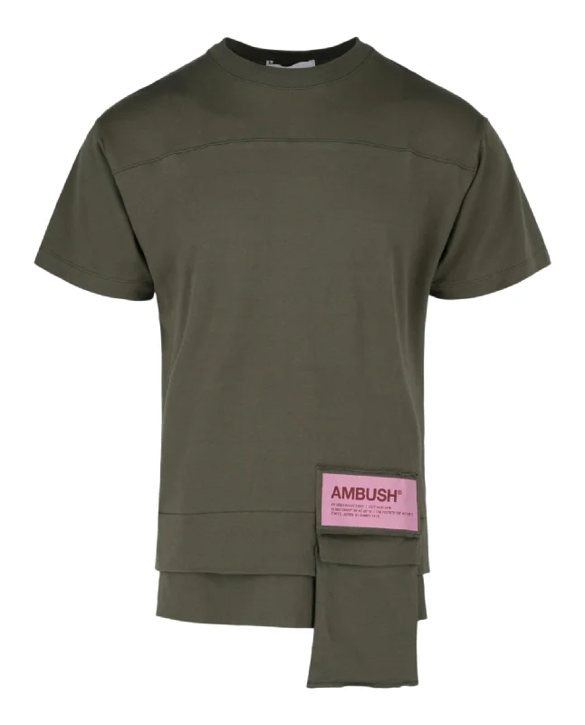 Men's lightweight performance t - shirts for running marathonsAmbush New Waist Pocket T-Shirt
