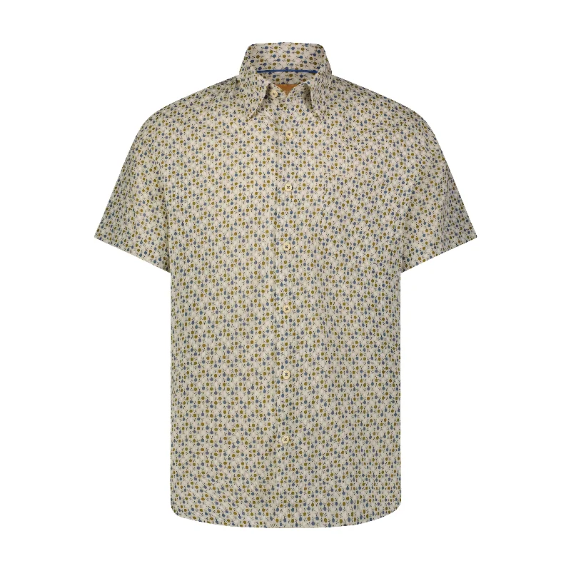 Men's UV - protection t - shirts for outdoor activities in the sunBeige with Teal with Army Green Circle and Black X Marks Short Sleeve Shirt Men's UV - protection t - shirts for outdoor activities in the sunBeige with Teal with Army Green Circle and Black X Marks Short Sleeve Shirt
