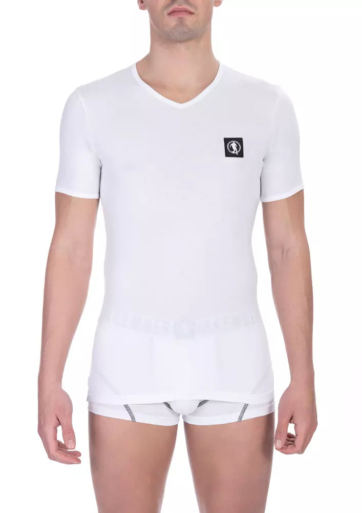 Men's printed Hawaiian t - shirts for tropical vacationsBikkembergs  Cotton Men Men's T-Shirt