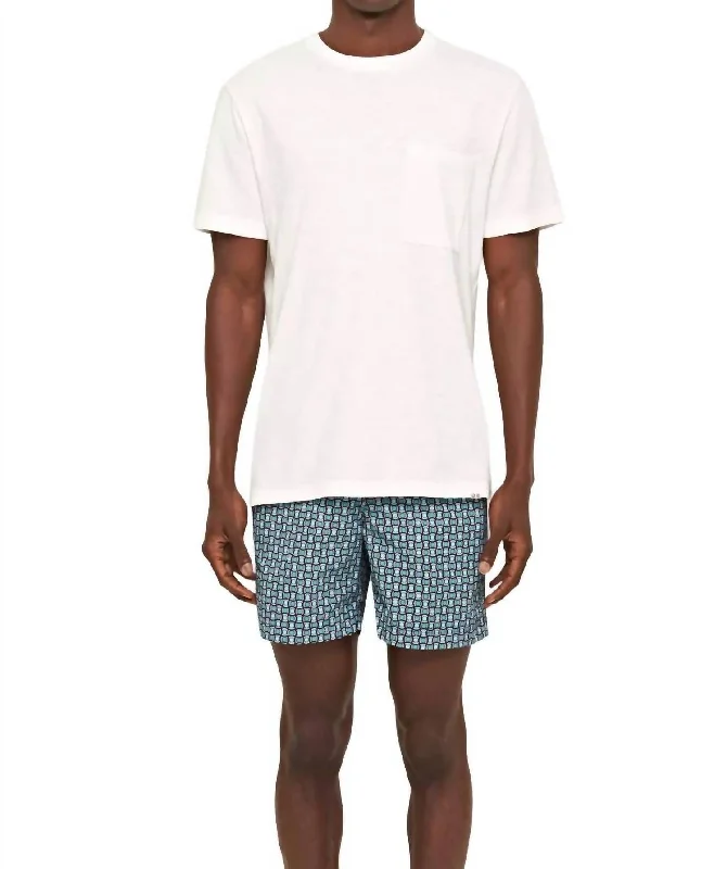 Men's thermal t - shirts with a high - neck design for cold weatherClassic Tee In White