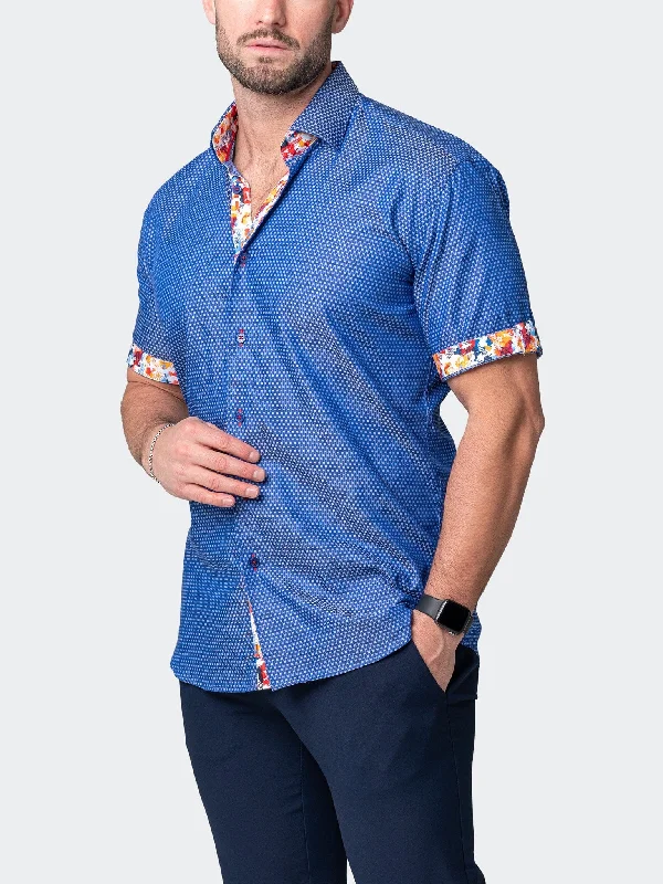 Men's plus - size pocket t - shirts with a classic lookGalileo Link Blue