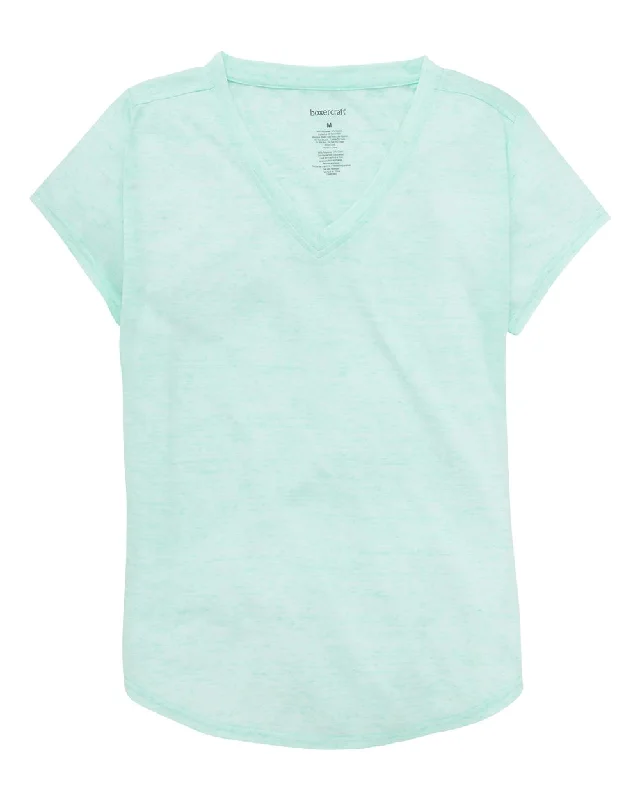 Men's distressed denim - look t - shirts with a rugged appealGirls' Snow Heather V-Neck T-Shirt