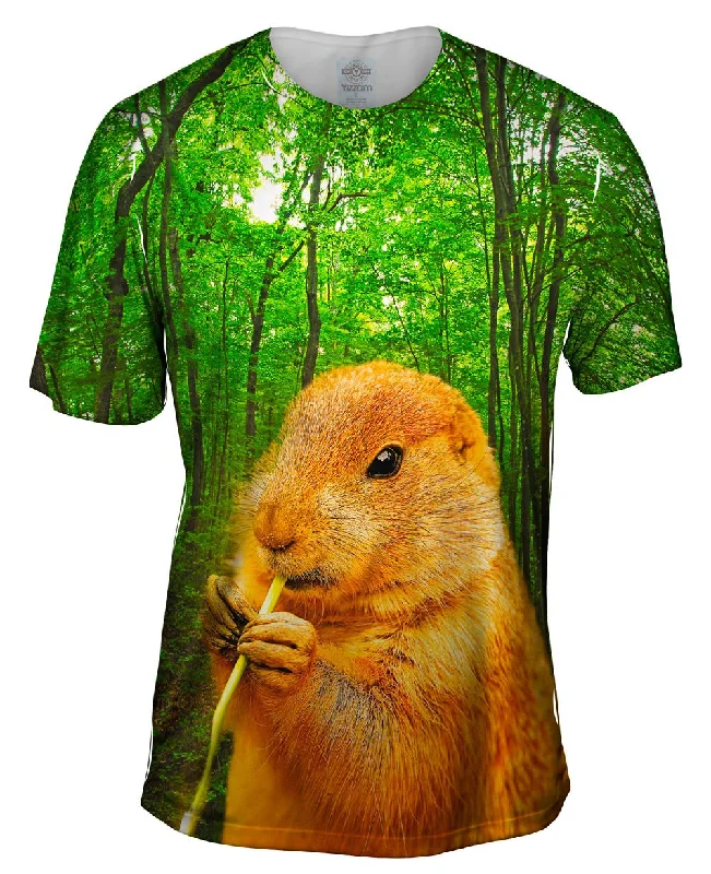 Men's ribbed t - shirts with a textured finish for added styleHungry Beaver
