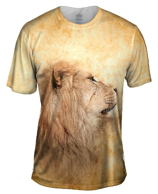 Men's lightweight performance t - shirts for running marathonsIm Ignoring You Lion Face Men's lightweight performance t - shirts for running marathonsIm Ignoring You Lion Face