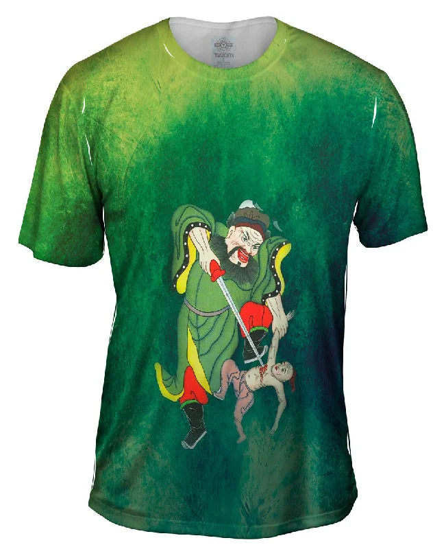 Men's moisture - wicking athletic t - shirts for intense workoutsJapan - "Tchong k_#_oei" Men's moisture - wicking athletic t - shirts for intense workoutsJapan - "Tchong k_#_oei"