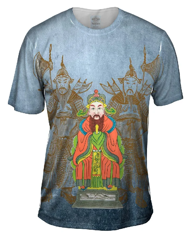 Men's moisture - wicking athletic t - shirts for intense workoutsJapan - "The Dragon King Of Southern Seas" Men's moisture - wicking athletic t - shirts for intense workoutsJapan - "The Dragon King Of Southern Seas"