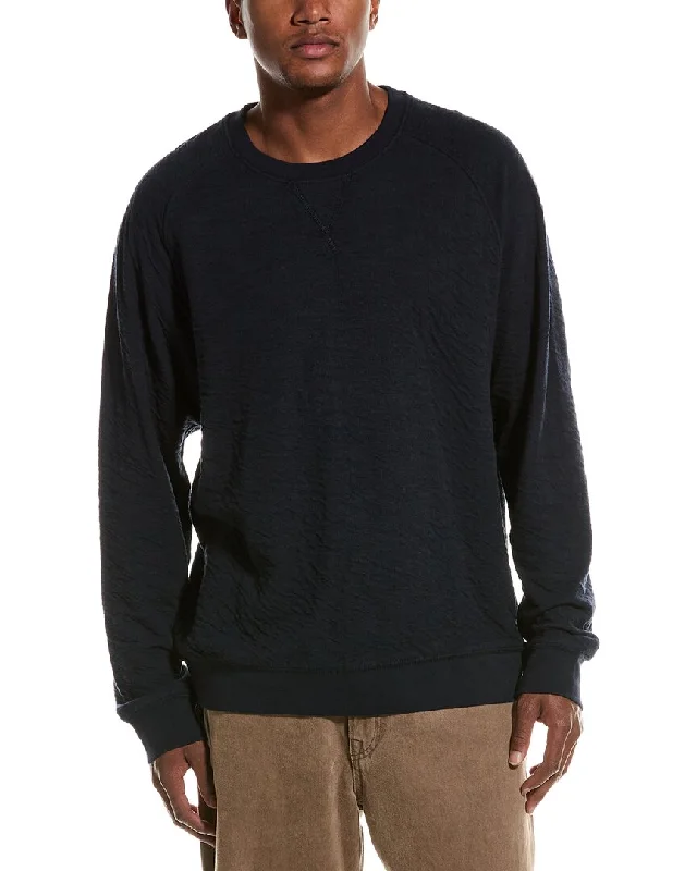 Men's thermal t - shirts with a high - neck design for cold weatherJOE'S Jeans Essential Textured Crewneck T-Shirt