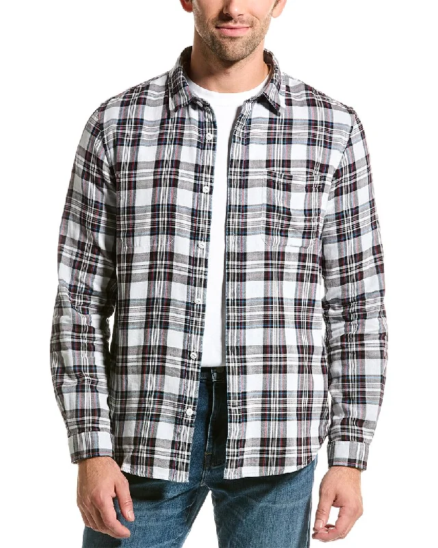 Men's plus - size pocket t - shirts with a classic lookJohn Varvatos Neil Overshirt