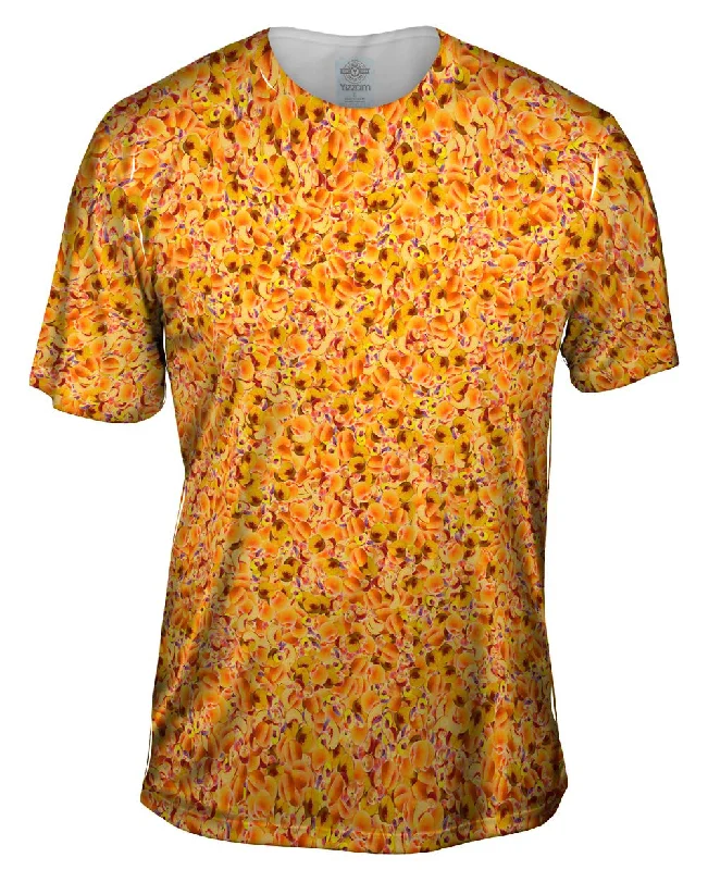 Men's antimicrobial t - shirts for odor - free freshness during travelJuicy Peaches