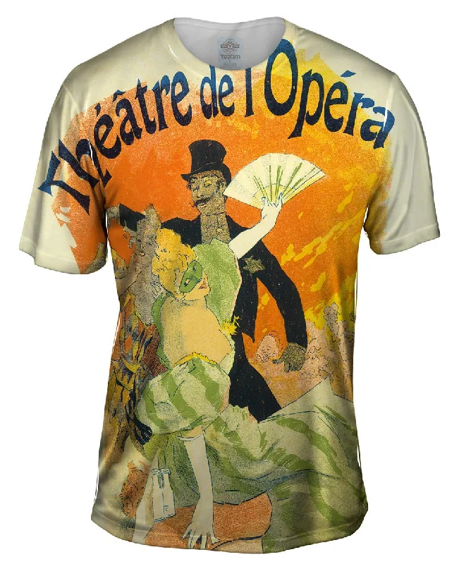 Men's v - neck muscle t - shirts for a body - building aestheticJules Cheret Theatre De Opera Men's v - neck muscle t - shirts for a body - building aestheticJules Cheret Theatre De Opera