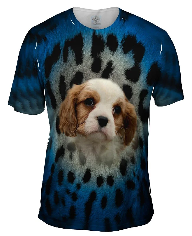 Men's moisture - wicking athletic t - shirts for intense workoutsLeo Puppy